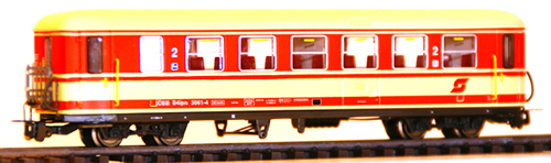 Ferro Train 722-461-P - Austrian ÖBB B4ip/s 3061 4 Krimmler coach ep 4 jaffa PLB